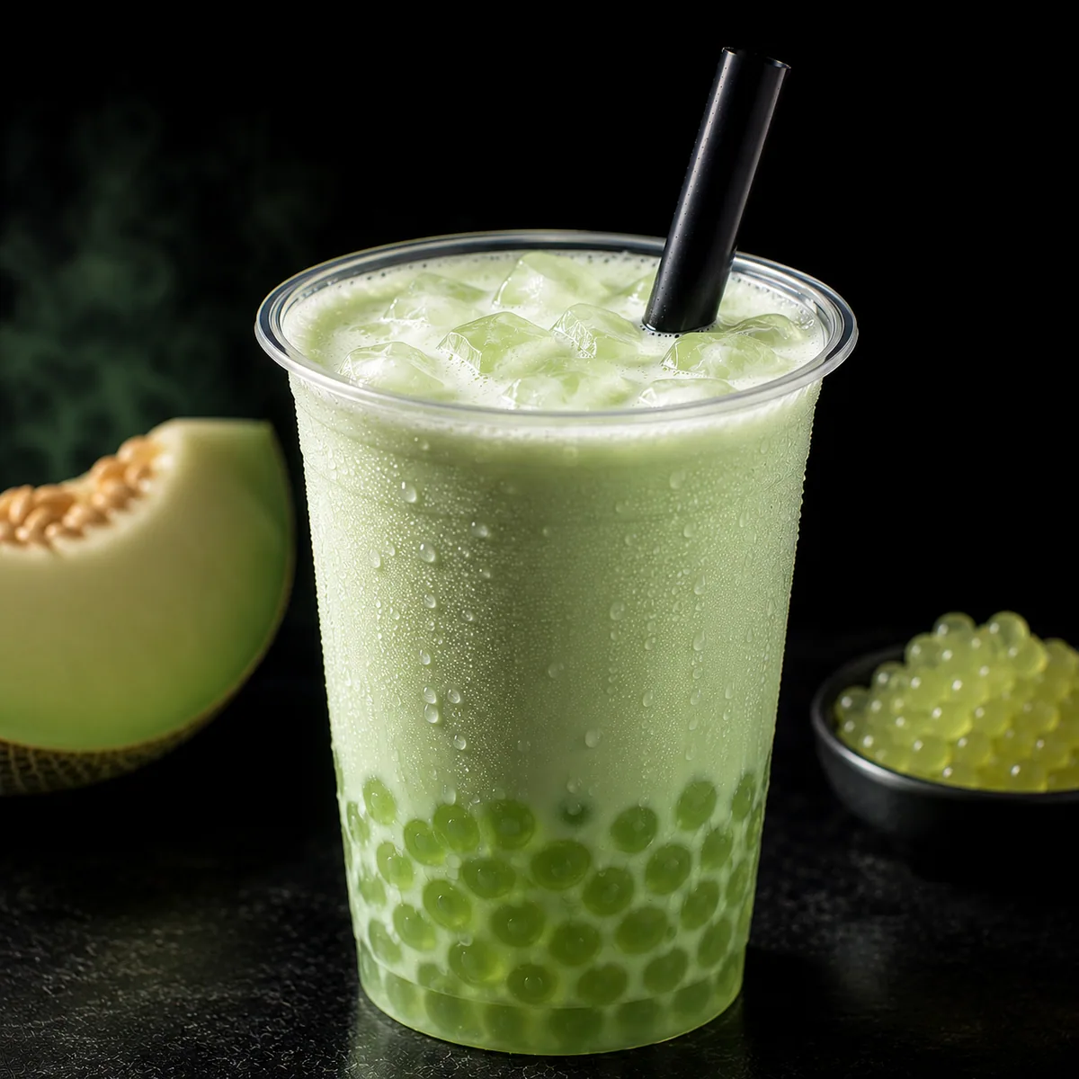 Honeydew Cream Boba