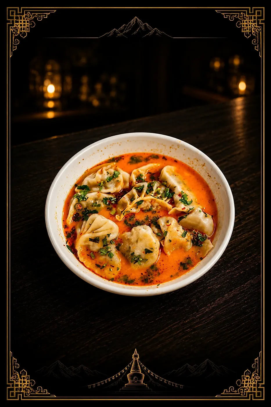 Chicken Jhol Momo — Jhol Momo at Mom's Momo 2 & Shristi Boba Tea Cafe, Mechanicsburg, PA