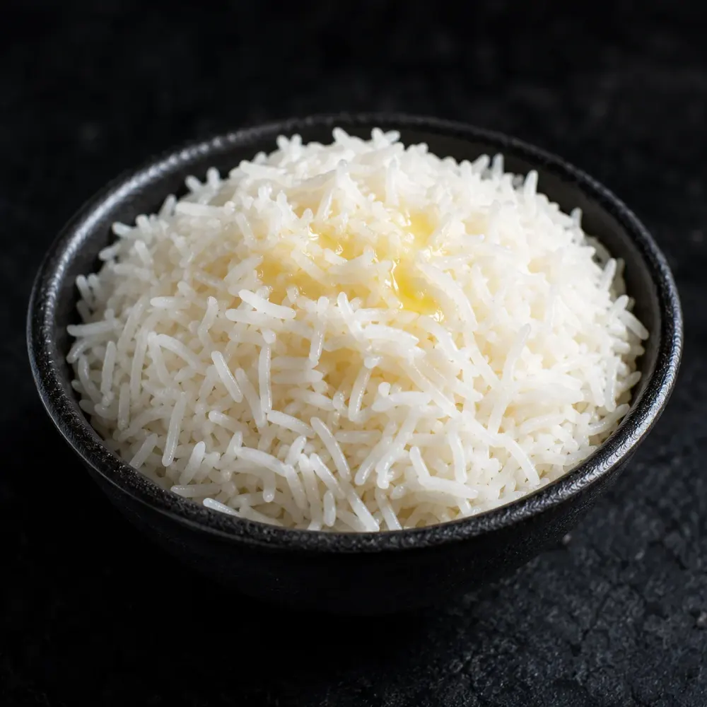 Plain Rice — Curry & Rice at Mom's Momo 2 & Shristi Boba Tea Cafe, Mechanicsburg, PA